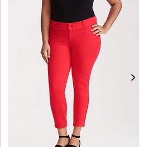 Torrid Cropped Trouser Pant 18